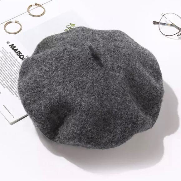 New 100% pure wool women’s British style beret - Picture 2 of 13